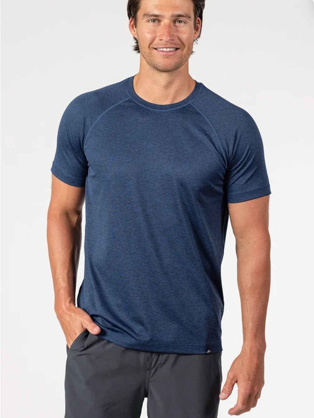 American Dream Clubhouse The Forge Men's Short Sleeve Athletic Tee - Newport